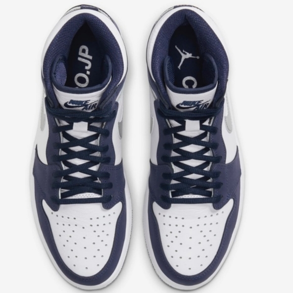 Air Jordan 1 Retro High OG Midnight Navy Japan - Picture 2 of 11